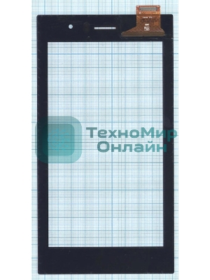 Сенсорное стекло (тачскрин) для Asus 5495N FPC-1, черное
