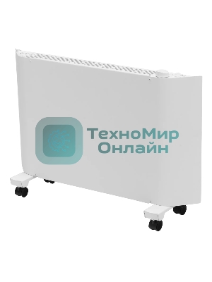 Конвектор электрический Denzel XCE-1500 белый, 1500 Вт, 20 м2, термостат