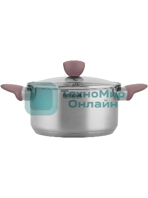 Кастрюля Rondell Bueno RDS-1588 (ST) сталь 1588 Кастрюля с/кр 24 см 4,8 л Bueno Rondell