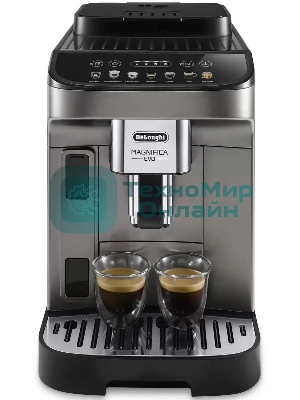 Кофемашина автоматическая DeLonghi ECAM 290.81.TB титановый, исп. кофе - молотый/зерновой, 1.8 л, 1450 Вт, 15 Бар.