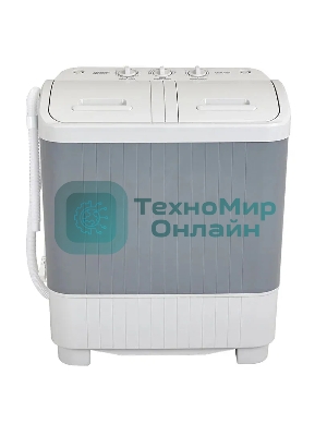 Стиральная машина Фея СМП 40 Н Серый, светло-серый, загрузка вертикальная 4 кг, 1320 об/мин, класс В