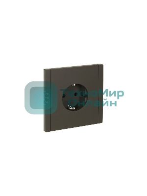 Розетка СП FORTE&PIANO FP313 16А с заземл. защ. шторки безвинт. крепл. сер. IEK FP-R14-16-1-K03