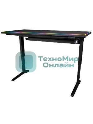 Стол игровой Thermaltake Gaming Desk Level 20 BattleStation Black, Electric, RGb, none Black, Electric, RGb, none
