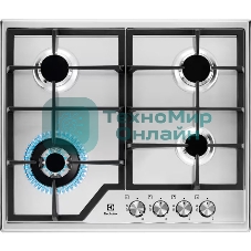 Встраиваемая газовая панель Electrolux CGS6436BX
