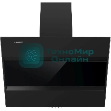 Вытяжка каминная Maunfeld Bridge 60 нержавеющая сталь/черное стекло, 60 см, 850 куб. м/ч, 51 дБ