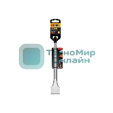 Зубило Denzel плоское, широкое, 25 х 50 х 360 мм, 40Cr, SDS MAX