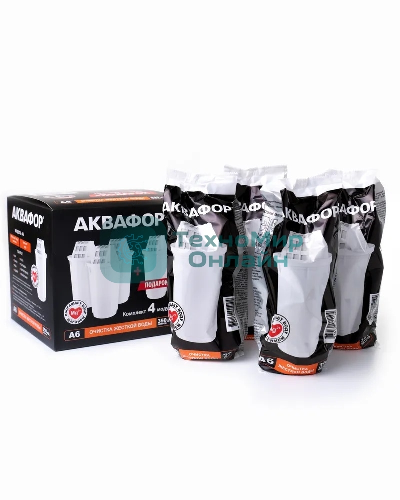 Кассета Аквафор А6, комплект из 4-х шт