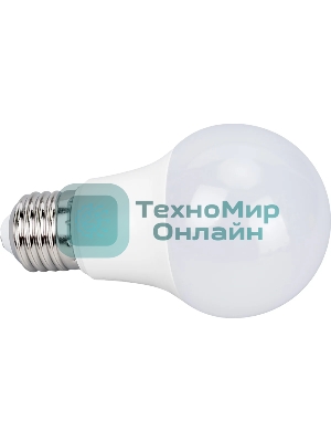 Светодиодная лампа Smartbuy-A60-09W/3000/E27. цоколь Е27, 9 Вт, 220 В, 30000 ч, 3000 К