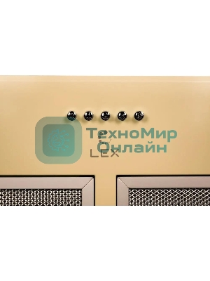 Вытяжка встраиваемая LEX GS Bloc P 900 слоновая кость управление: кнопочное (1 мотор)