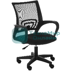 Кресло компьютерное Domfy CH X-ROOM черный сетка/ткань крестов. пластик