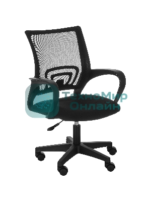 Кресло компьютерное Domfy CH X-ROOM черный сетка/ткань крестов. пластик