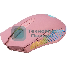Мышь беспроводная Defender Pandora GM-502 розовый, 3200 dpi, радиоканал, USB, кнопки - 7