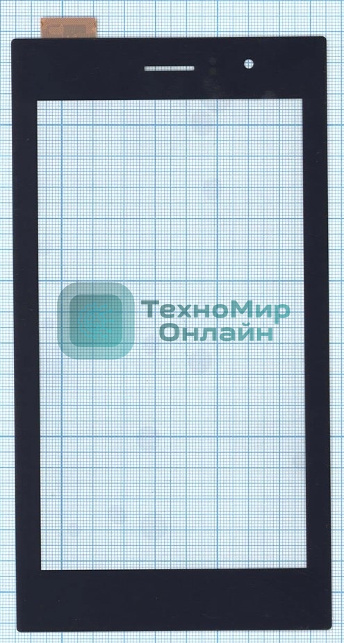 Сенсорное стекло (тачскрин) для Asus 5495N FPC-1, черное