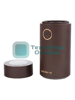 Кофемолка Polaris PCG 2014 (200вт,50гр. пластик) корич.