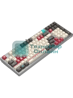 Клавиатура A4Tech Bloody S98 Pixels Red проводная USB серый/бежевый