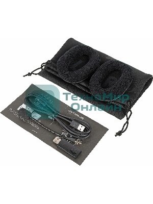 Гарнитура Logitech G PRO X чёрный, беспроводная, USB, подвижный микрофон, отсоединяемый кабель 2 м