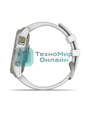 Умные часы Garmin Epix (Gen 2) Sapphire титановый белый 47мм