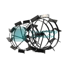 Грунтозацепы для мотоблока Patriot (д390 мм, шир130 ммшестигранник23)(пар) Грз 390.190.23 Россия