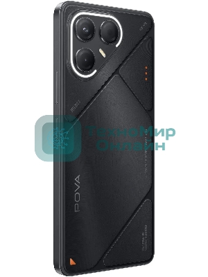 Смартфон Tecno Pova 7 5G LJ7, 8/128Gb, черный