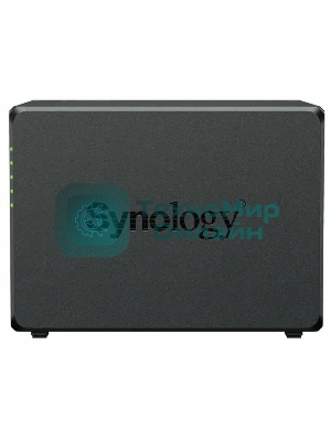 Сетевое хранилище Synology DiskStation DS425+ черный (Intel J4125/2Gb/4(3.5