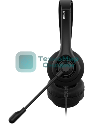 Гарнитура A4Tech HS-8i чёрный, проводная