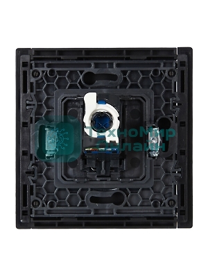 Розетка компьютерная RJ45 кат.6 IEK FORTE&PIANO FP131 черный