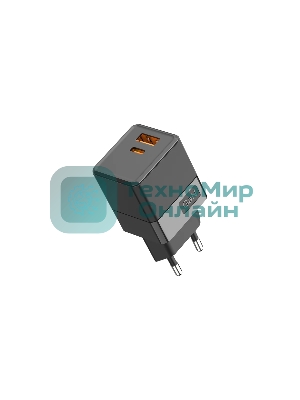 Сетевое зарядное устройство Rexant с двумя портами USB-A и USB-C, 35Вт