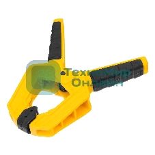 Струбцина клещеобразная Denzel усиленная 50 х 35 мм, двухкомпонентные рукоятки