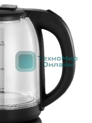 Чайник электрический Добрыня EC-113 1.8 л, 1800 Вт,стекл черный x12