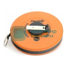 Рулетка геодезическая Sparta 20 м х 12,5 мм, лента ПВХ, закрытый круглый корпус