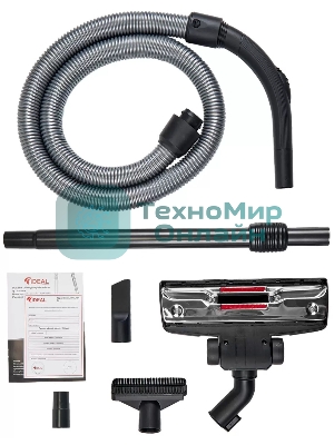 Пылесос IDEAL VC-2000 серый, 450/2000 Вт, уборка сухая, пылесборник мешок 2.3 л