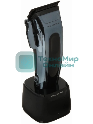 Машинка для стрижки Rowenta TN1551E0 серебристый/черный (насадок в компл:12шт)