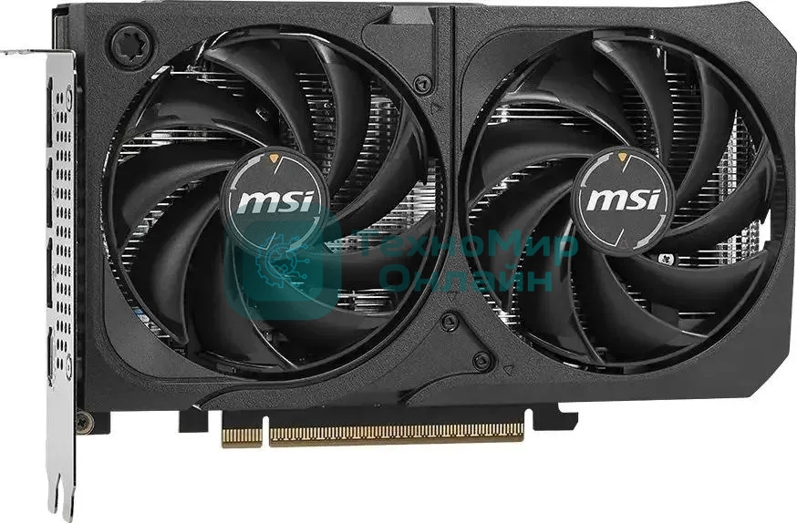 Видеокарта MSI RTX 5060 8G SHADOW 2X OC MAX, NVIDIA RTX 5060, 8Gb, GDDR7, 128 bit, PCI-E 5.0, HDMIx1, DPx3, HDCP, 2535 MHz
