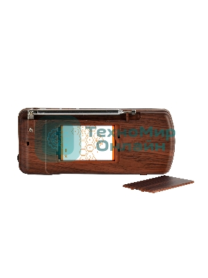 Радиоприемник PERFEO (PF_D0567) ЕГЕРЬ , коричневый