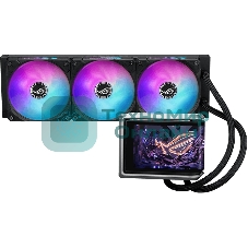 Жидкостная система охлаждения ASUS ROG RYUO IV 360 ARGB черный, алюминий/медь, 2000 об/мин, 30.7 дБ, 4 pin