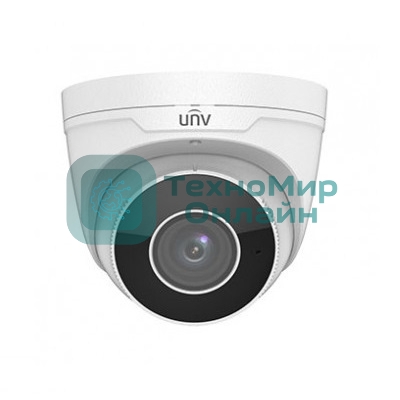 Видеокамера IP Uniview IPC3632LB-ADZK-G Купольная, 2,8-12мм, 2MP, Smart IR 40m, Mic, WDR 120dB, Ultra 265/H.264/MJPEG, MicroSD, PoE, IP67