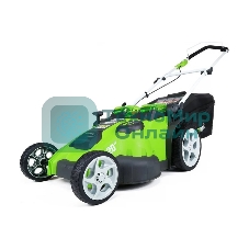 Газонокосилка аккумуляторная GreenWorks G40LM49DB, TwinForce, 40V, 49 см, без АКБ и ЗУ (2500207)
