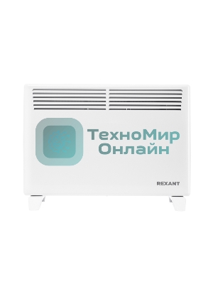 Конвектор электрический Rexant белый, 1500 Вт, 20 м2, термостат