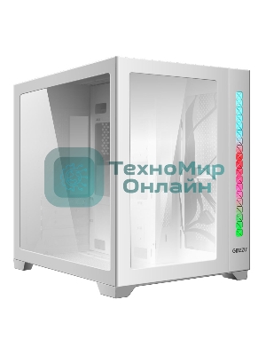 Компьютерный корпус Ginzzu V400 RGb белый