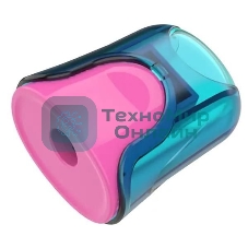 Точилка для карандашей ручная Deli ER01000 U-touch, 1 отверстие, пластик, ассорти, дисплей