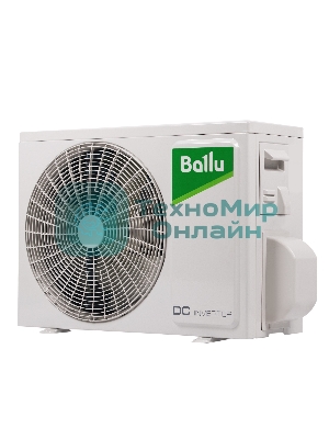 Наружный блок сплит-системы Ballu BSPI/out-10HN8/BL/EU инвертор, 10000 BTU, 27 м², охлаждение, обогрев, осушение