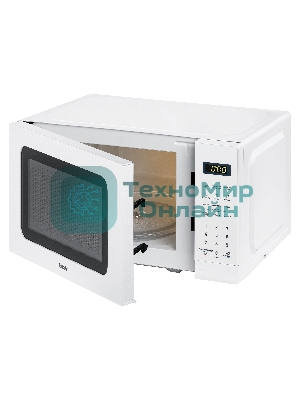 Микроволновая печь BBK 20MWS-767S/W белый, 20 л, 700 Вт, переключатели - сенсор