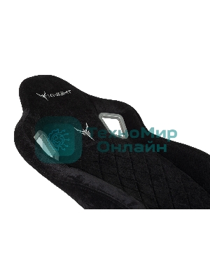 Кресло Бюрократ Knight Outrider Light-20 черный, ткань, 120 кг, механизм качания