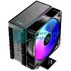 Кулер для процессора Ocypus Gaммa A40 BK ARGb черный 100мм алюминий+медь 2400rpm 29.5db 4-pin 200W 133мм