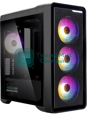 Компьютерный корпус MiniTower Zalman M3 plus RGb (mATX, Mini-ITX, USB 2.0x1, USB 3.0x1, без БП) (M3 plus RGb)