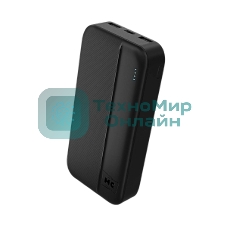 Портативный аккумулятор MORE CHOICE (4620202552914) PB25-20 20000mAh 2USB+Type-C+1micro USB 2.0A, черный