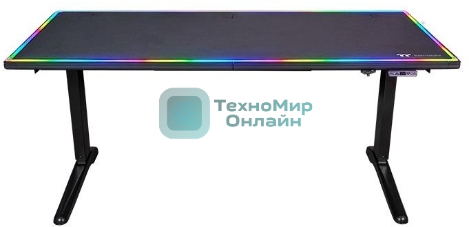 Стол игровой Thermaltake Gaming Desk Level 20 BattleStation Black, Electric, RGb, none Black, Electric, RGb, none