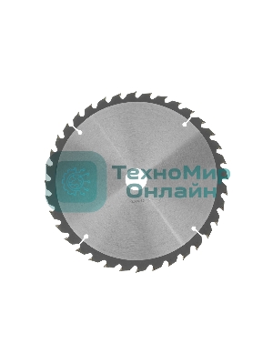 Пильный диск по дереву Denzel ф255 х 30мм, 36 зубьев 733627