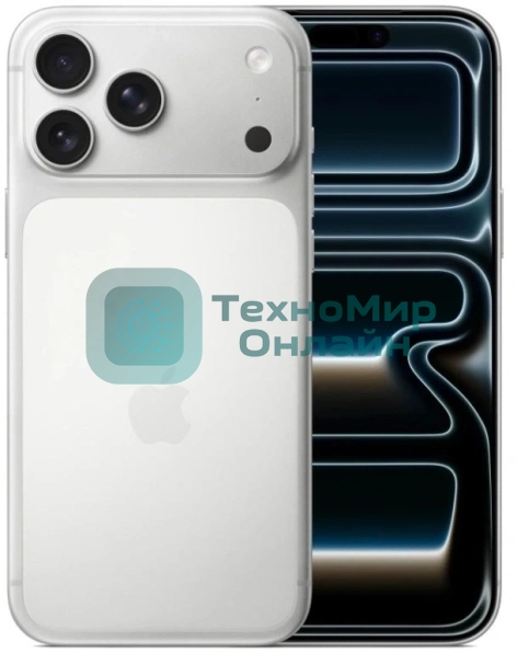 Смартфон Apple iPhone 17 Pro 12/256Gb, серебристый