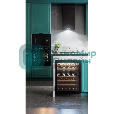 Винный шкаф LEX LWD6046BL dual zone 1-нокамерн. черный